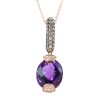 Gem Shopping Effy Amethyst And Diamond Pendant In 14K | Amethyst