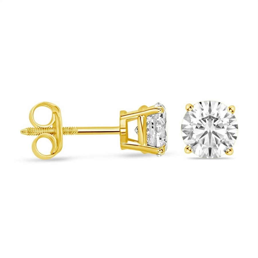 Gem Shopping 2.0 Ctw Diamond Stud Earrings In 14K | Diamond