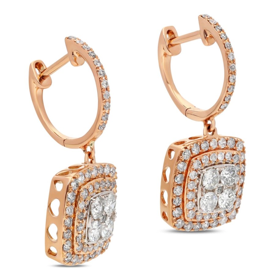 Gem Shopping Effy Diamond Dangle Earrings In 14K | Diamond