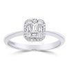 Gem Shopping Diamond Ring In 14K | Diamond