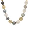 Gem Shopping Cut By Ben Cultured South Sea Pearl Necklace In Sterling Silver | Pearl