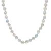 Gem Shopping Aquarian Pearls Akoya Cultured Pearl Necklace In Sterling Silver | Pearl