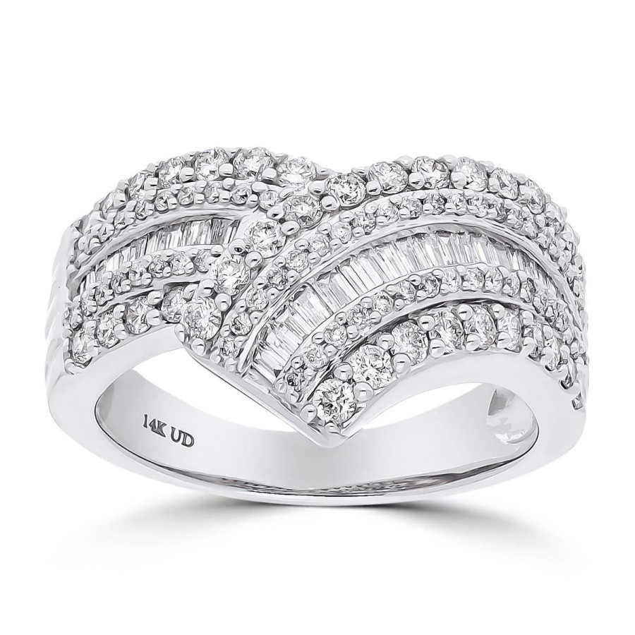 Gem Shopping Diamond Ring In 14K | Diamond